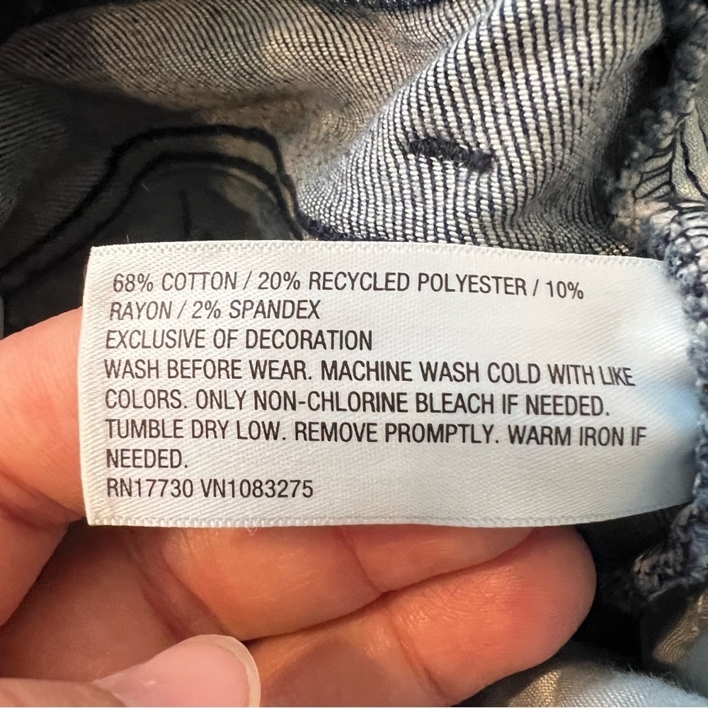 ❤️3/$15 NWOT Cat & Jack Boys Skinny Fit Jeans- Size 7 - Picture 6 of 8